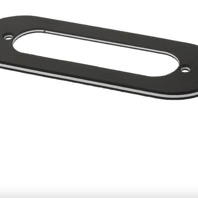 3PCS Black Guitar Single Coil Pickup Rings Frames image 2
