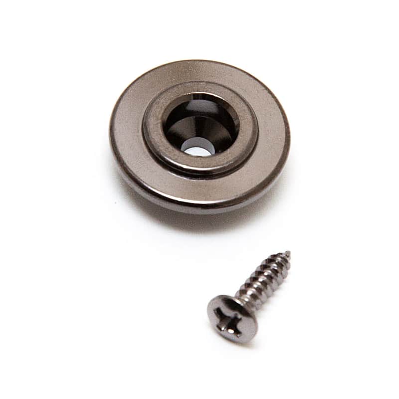 Gotoh RB20 Fender Style Round Bass String Tree (Cosmo Black) image 1