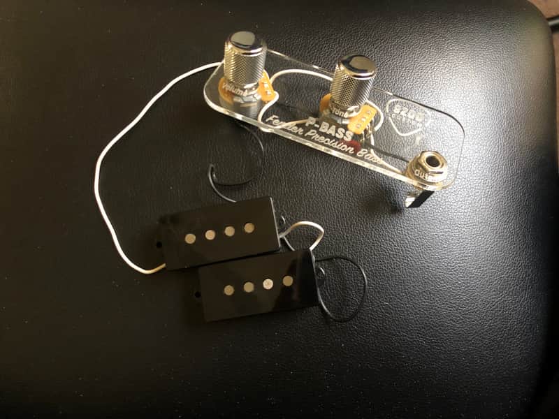 Fender Vintera P Bass Pickups / Pots / Jack image 1