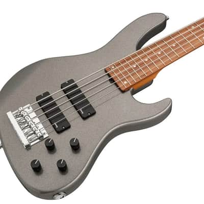 Sadowsky MetroExpress 24-Fret Modern Bass, Morado Fingerboard, 5-String - Solid Silver Metallic High Polish image 8