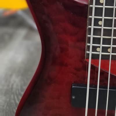 AIO Wolf KTB-5 Bass - Red Burst GS-001 image 7