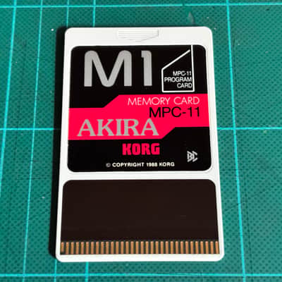 KORG M1 PROGRAM CARD AKIRA MPC-11