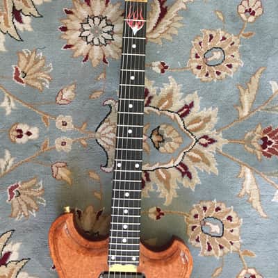 Alembic CUSTOM Skylark 6 string Electric Guitar Pele 2006 Burl Amboyna WILL TRADE FOR ALEMBIC BASS image 13