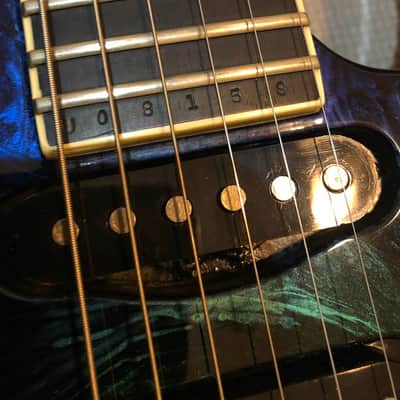 Jackson SL1 Soloist Eerie Dess Swirl | Made In USA 2000 | hardshell case image 16