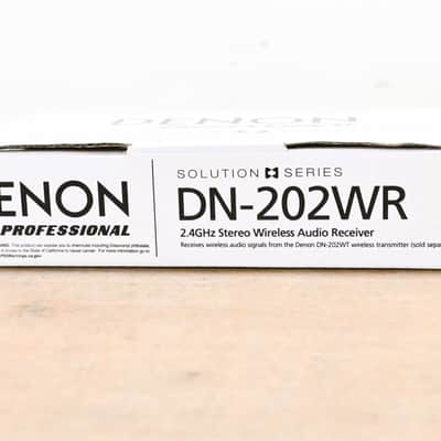 Denon DN-202WR 2.4GHz Stereo Wireless Audio Receiver CG0148J image 5