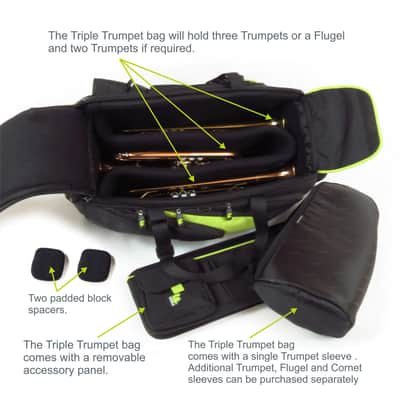 Fusion Bags Premium 3x Trompete Gigbag image 4