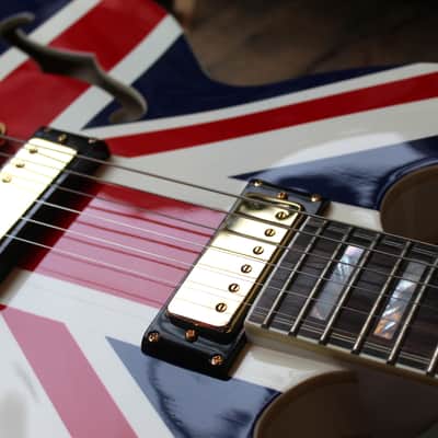 EPIPHONE "Limited Edition "Union Jack" Sheraton"(1503 150 2052)HARDCASE, PAPERS, 3, 57 KG image 14