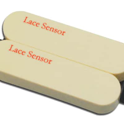 Lace Sensor Red/Red Dually Humbucker Pickup - Cream, 04503-03 image 1