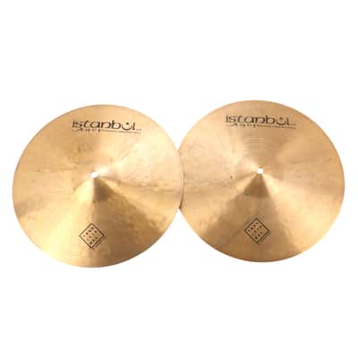 Istanbul Agop Traditional Medium Hi-Hat Cymbals 14 Inch image 1