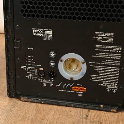 Meyer Sound DF-4 Medium-Throw Down Fill Self-Powered Loudspeaker CG01VYY *ASK FOR SHIPPING* image 7