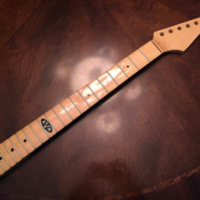 Stratocaster Neck - Abalone EVH Inlay 12th Fret Inlay - Frankenstrat - One of a Kind! Free Shipping! image 1