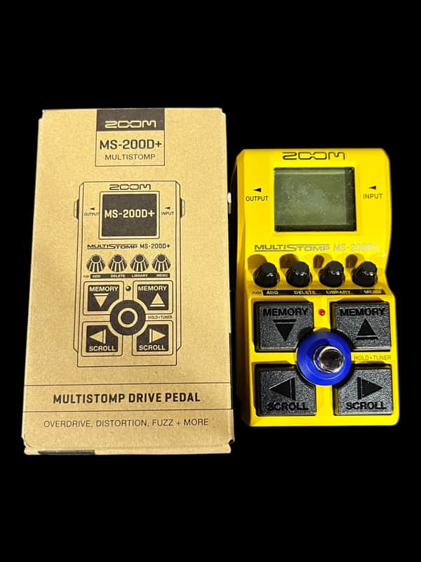 Zoom MS-200D+ MultiStomp 2024 - Present - Yellow X8527 image 1