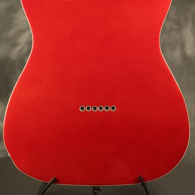 1985 Fender '62 reissue Custom Telecaster Double Bound Candy Apple Red MIJ Japan image 18