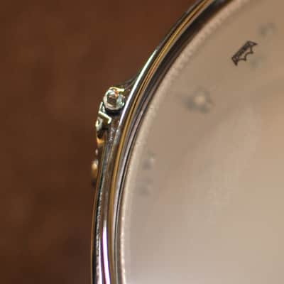 DW 5.5x14 Collector's 3mm Wrinkle Coat Aluminum Snare Drum - DRVA5514SVC image 5