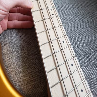 Dingwall Dingwall NG2 Adam "Nolly" Getgood Signature 4-String 2021 - Matte Gold Metallic 2021 Matte image 9