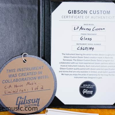 Gibson Custom Shop Les Paul Axcess Custom Figured - Charcoal Widow Burst - 1 of 2 image 3