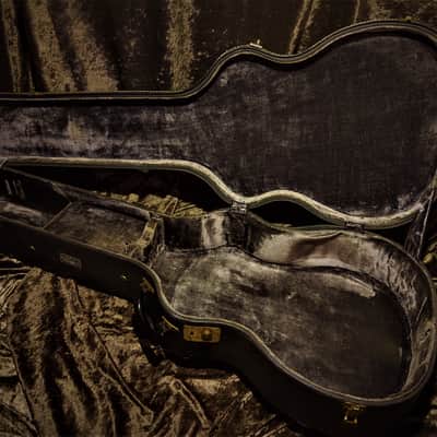 Guild Vintage Rare Ess and Ess Acoustic Guitar Case 1960s Faux Alligator image 8