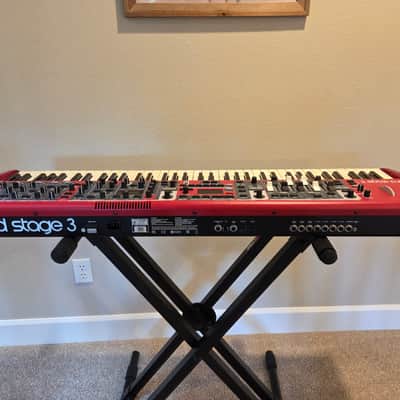 Nord Stage 3 SW73 Compact 73-Key Semi-Weighted Digital Piano 2017 - Present - Red image 5