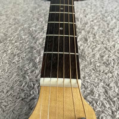 Fender Avalon California Series 1985-1992 MIK Natural Vintage Acoustic Guitar image 8