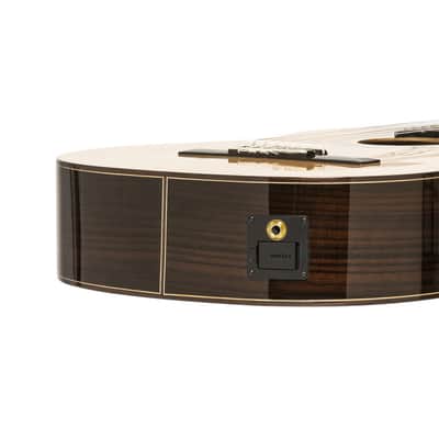 ANGEL LOPEZ Mazuelo Serie Electric Classical Guitar With Solid Spruce Top With Cutaway image 8