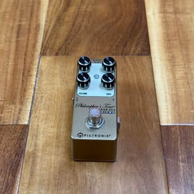 Pigtronix Philosopher's Tone Germanium Gold Micro Compressor 2010s - Gold image 1