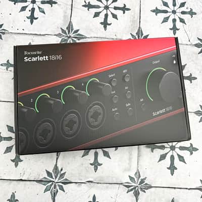 Focusrite Scarlett 18i16 4th Gen USB Audio Interface • BRAND NEW