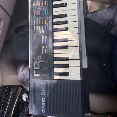 NOS Casio SK-1 32-Key Sampling Keyboard 1986 - Black Bild 2