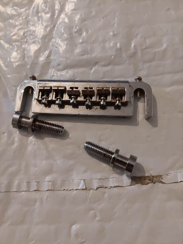 BC Rich Quad Wrap around bridge w/ studs off KKV image 1