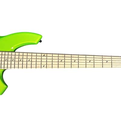 Ernie Ball Music Man Bongo 6 HH, Mantis Green / Maple *IN STOCK* image 8