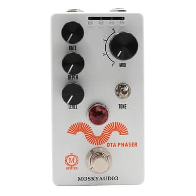 MOSKY OTA Phaser Pedal,4 Mode Phase Effect Pedal with Rate/Depth/Level/Tone Knob image 1