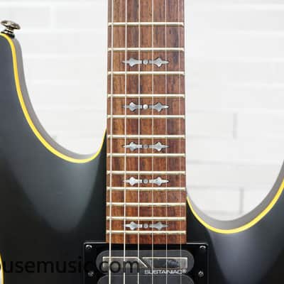 Schecter Demon-6 FR-S Sustainiac - Aged Black Satin image 3