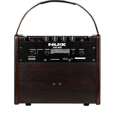 NuX AC-25 Portable 6.5-inch 25-watt Battery Operated Acoustic Guitar Amplifier image 4