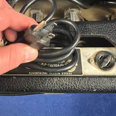Fender Bassman "Drip Edge" 2-Channel 50-Watt Guitar Amp Head 1968 - 1969 - Silverface image 6