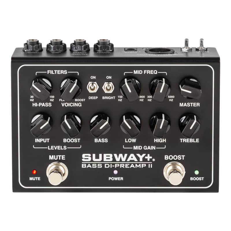 Mesa Boogie Subway+ Bass DI-Preamp II Effect Pedal image 1