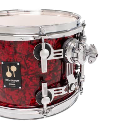 SONOR Momentum Maple Series 10x7.75" Red Pearl Wrap Rack Tom Drum | Worldwide Ship | NEW | Authorized Dealer image 3