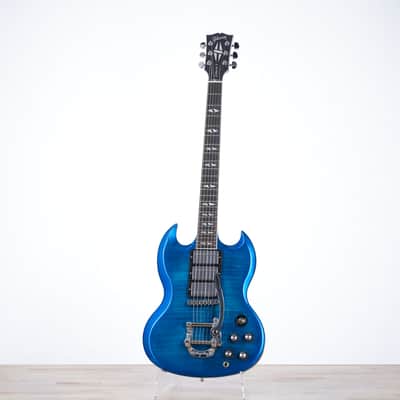 Gibson SG Deluxe with Bigsby, Cobalt Fade | DEMO image 2