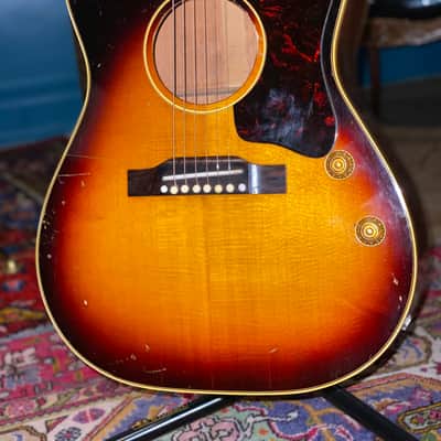 Gibson CF-100E 1959 - Sunburst RARE MODEL image 5
