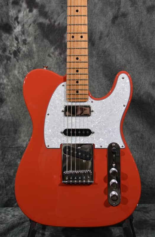 Fender Telecaster Player Plus Custom Nashville Brent Mason Tribute FSR Fiesta Red w Gigbag & FAST Shipping