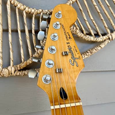 1989 Squier II Stratocaster MIK E9 | Proper Passive™ Electronics | Vintage White | Boutique image 10