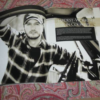 rarely handled, near A+ Yamaha All Acess Magazine (The Backstage Guide to the World of Yamaha), Winter 2013, Number 24 - Luke Bryan on cover, [52 total pages - front outer cover - back outer cover] quality paper, mostly color pages, some B&W, L 12" x W 9" image 15
