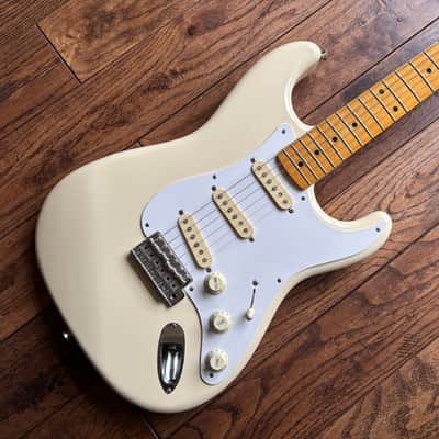 2011 Fender ST-57 Stratocaster ‘57 Reissue Vintage White MIJ Japan image 1