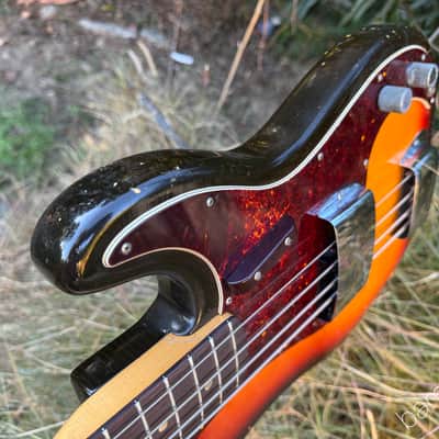 1969 Fender Precision Bass - Sunburst - Great Player OHSC image 9