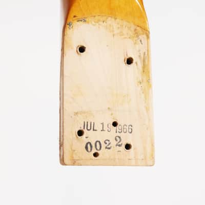 1966 Mosrite The Ventures Model Mark V Vintage Electric Guitar Neck – Rare Original ’66 MK V German Carve Ventures II Part Made in Bakersfield CA (B802) image 17