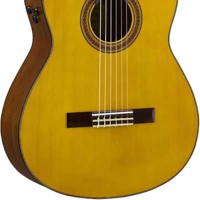 Yamaha CG-TA TransAcoustic Classical Guitar - Natural image 2