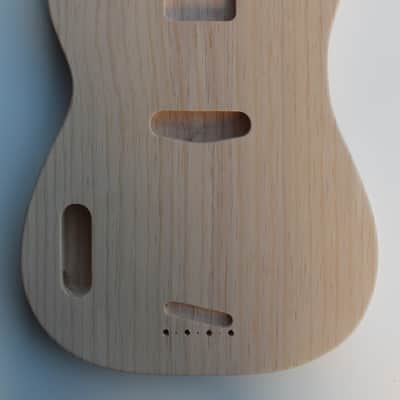 AMERICAN MADE '51 PBASS VINTAGE STYLE BODY - LEFT HANDED - SUGAR PINE 919 image 1