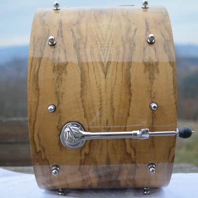 Brady Drums Fidleback Marri Ply Drum Kit One Of 24/14/14/16/18 2009 image 12