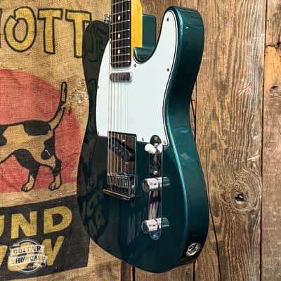 Fender Custom Shop Custom Deluxe Telecaster NOS - Sherwood Green Metallic image 2