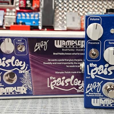 Wampler Paisley Drive Overdrive Pedal V1 2010s (USED) image 2