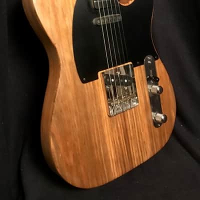 American Classic Guitars T-Style Electric Guitar 2019 Natural Hand Rubbed Oil Finish image 6