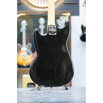 1980 Fender Musicmaster Bass black image 5